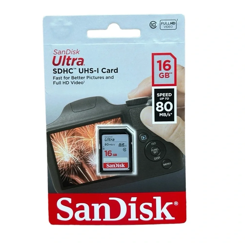 Sandisk Ultra 16gb SD card